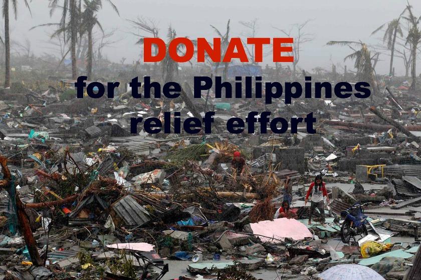 KEY CLUB: donations for Philippines