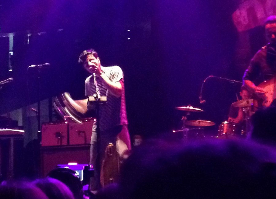 Young the Giant performing at Electric Christmas