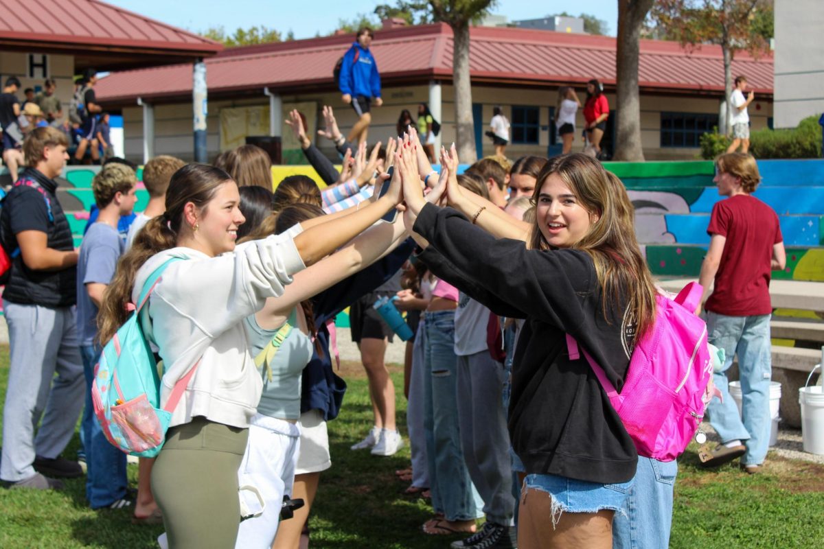 Honors students celebrated with candy and pins